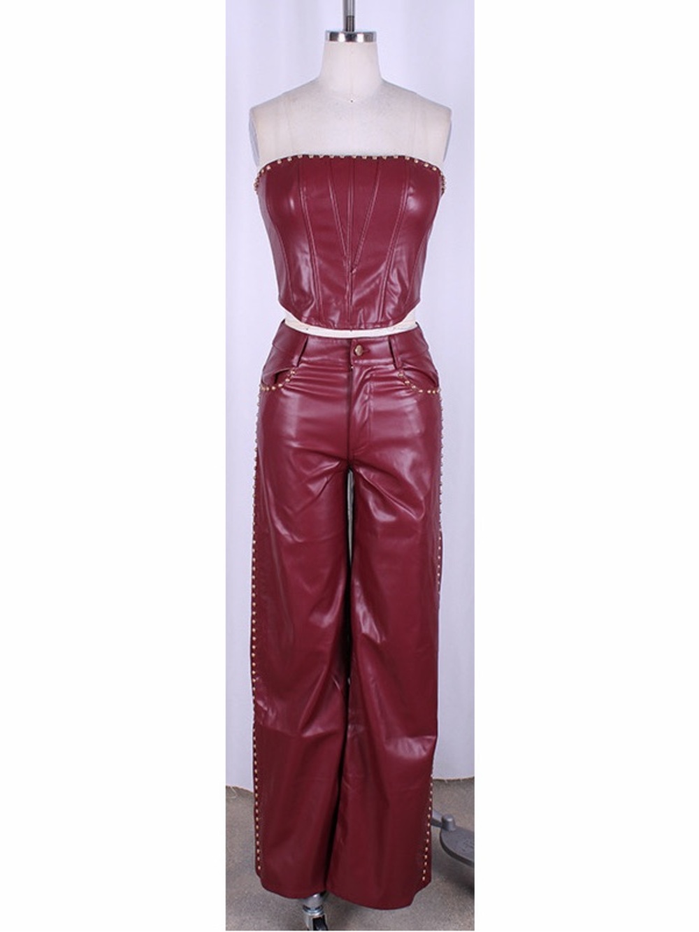 PU Pant Set